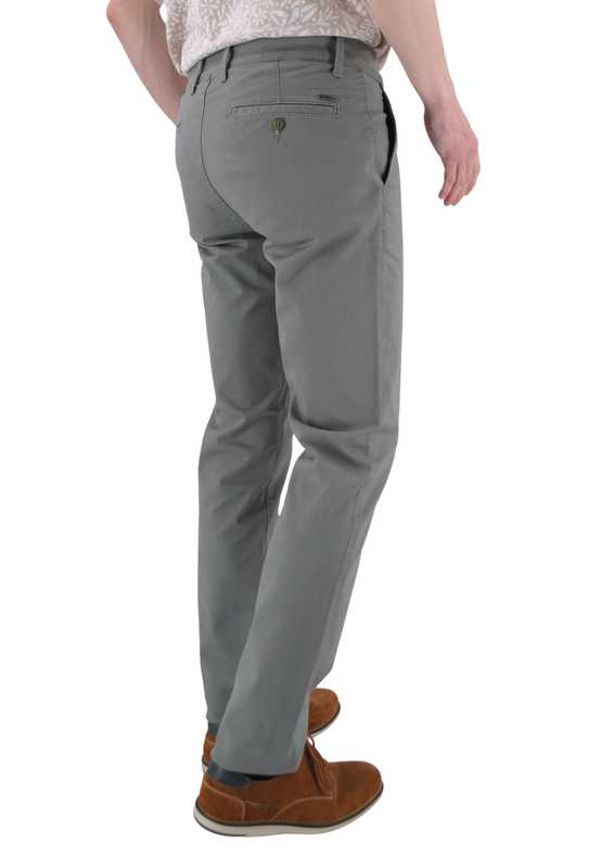 Pantalon coton PIONEER modèle Enrico gris 5206pi