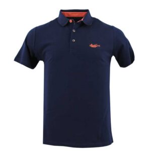 Polo homme uni bleu marine MONTE CARLO
