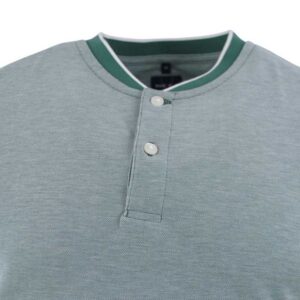 T-shirt léger manches courtes chiné vert MARVELIS