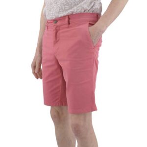 Bermuda homme LCDN rose modĂšle slim Jacko