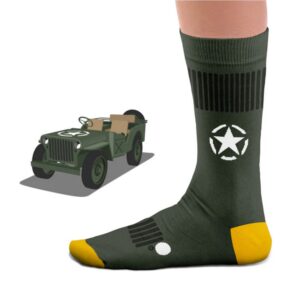 Chaussettes en coton US army vert kaki SOCK AFFAIRS