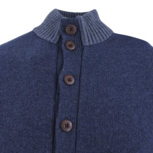 Cardigan homme boutonné denim BEST GUEST FIRMIN