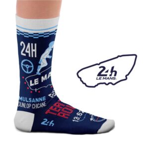 Chaussettes originales en coton SOCK AFFAIRS 24h du Mans