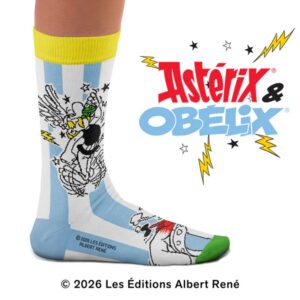 Chaussettes originales en coton SOCK AFFAIRS Asterix et Obelix potion