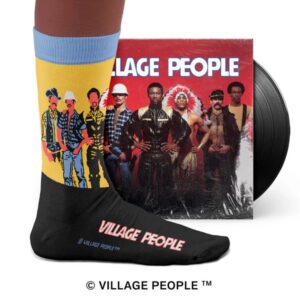 Chaussettes originales en coton SOCK AFFAIRS Village People