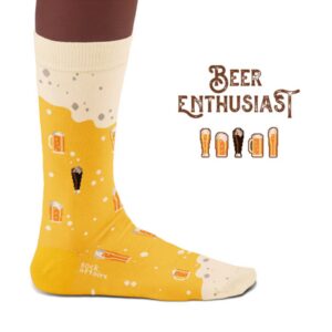 Chaussettes originales en coton SOCK AFFAIRS motif biĂšre