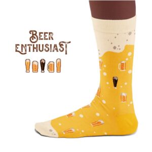 Chaussettes originales en coton SOCK AFFAIRS motif biĂšre