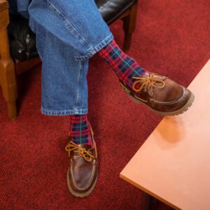 Chaussettes originales en coton SOCK AFFAIRS Tartan Ecossais