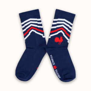 Chaussettes originales en coton LABEL France Rugby