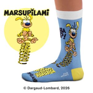 Chaussettes originales en coton SOCK AFFAIRS Marsupilami