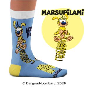 Chaussettes originales en coton SOCK AFFAIRS Marsupilami