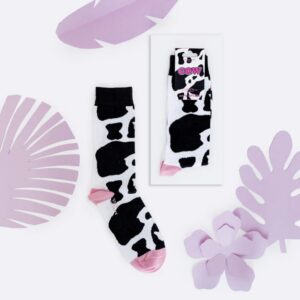 Chaussettes originales en coton SOCK AFFAIRS Vache