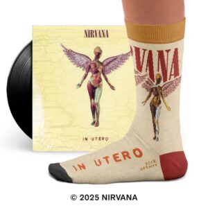 Chaussettes originales en coton SOCK AFFAIRS Nirvana