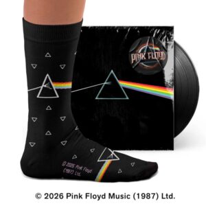 Chaussettes originales en coton SOCK AFFAIRS Pink Floyd The Dark Side Of The Moon