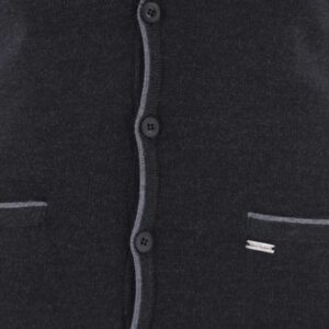 gilet sans manches laine BEST GUEST anthracite