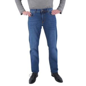 Pantalon jean homme épais PIERRE CARDIN Futureflex bleu 8173pi