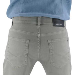 Pantalon PIERRE CARDIN gris/vert Lyon Tapered FutureFlex