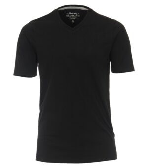 Tee-shirt noir col V REDMOND 660rd