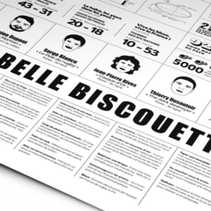 Affiche dictionnaire illustré rugby LA MAJORETTE A MOUSTACHE