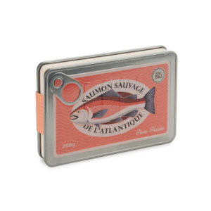 Carnet de note conserve de saumon