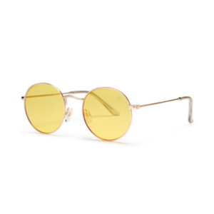Lunettes de soleil unisexe jaunes Liam CHPO