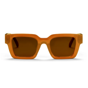 Lunettes de soleil unisexe moutardes Max CHPO