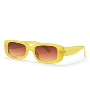 Lunettes de soleil unisexe jaunes Nicole CHPO