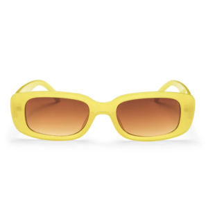 Lunettes de soleil unisexe jaunes Nicole CHPO