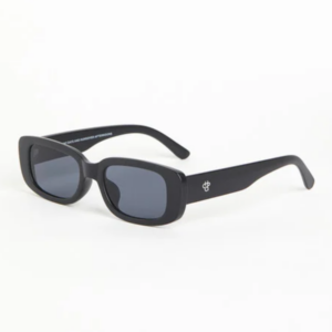 Lunettes de soleil unisexe noires Reed CHPO