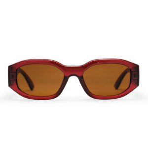 Lunettes de soleil unisexe bordeaux Brooklyn CHPO