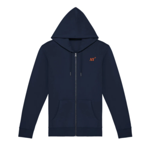 Sweat à capuche zippé unisexe Auray QUARTIER IODÉ