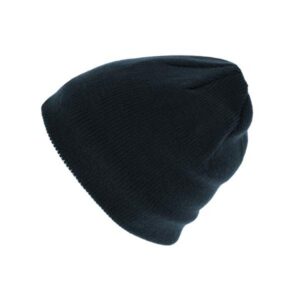 Bonnet tricoté uni Marine FIEBIG