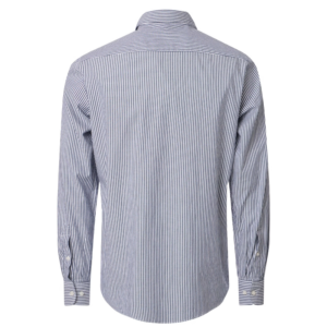 Chemise ML CASAMODA Casual Fit Bleue Rayée