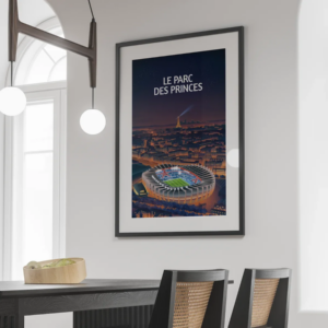 Affiche foot PSG Parc des Princes