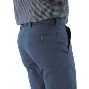 Pantalon homme coton Wellington JONES Bleu