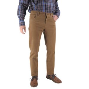 Pantalon coton 5 poches LCDN camel modèle Lover