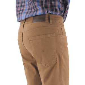 Pantalon coton 5 poches LCDN camel modèle Lover