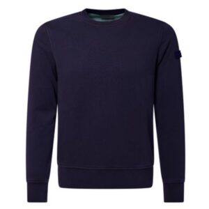 sweat homme col rond PIERRE CARDIN bleu marine