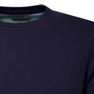 sweat homme col rond PIERRE CARDIN bleu marine
