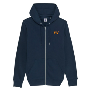 Sweat à capuche zippé unisexe Vannes QUARTIER IODÉ