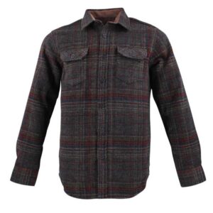 sur-chemise homme épaisse MONTE CARLO avec 2 poches à rabat