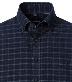 Chemise aspect velours CASAMODA noire
