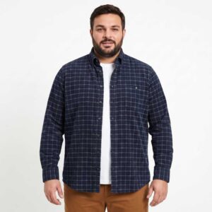 Chemise aspect velours CASAMODA noire