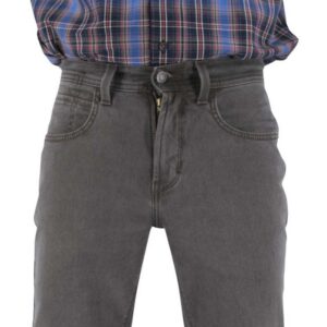 Pantalon jean de couleur taupe PIONEER Rando