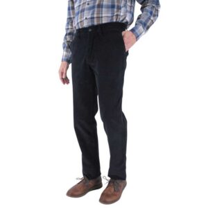Pantalon homme velours LCDN marine foncé Arol 297
