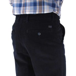 Pantalon homme velours LCDN marine foncé Arol 297