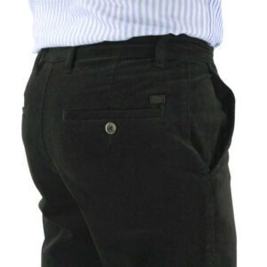 Pantalon homme velours LCDN vert kaki foncé Arol 297