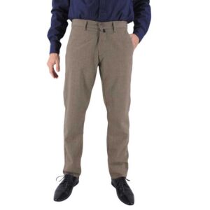 Pantalon aspect laine PIERRE CARDIN beige modĂšle Colmar