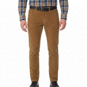 Pantalon homme velours CASAMODA camel modĂšle Steve