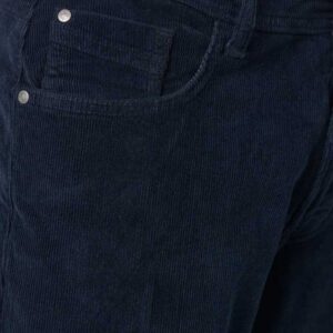 Pantalon homme velours CASAMODA bleu marine modĂšle Steve